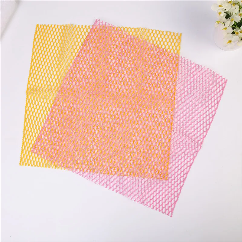 Factory Direct Sales of Korean Mesh Cloth Dishwashing Towel Non-oil Mesh Dishwashing Block Kitchen Cleaning Cloth Pot Bowl Brush