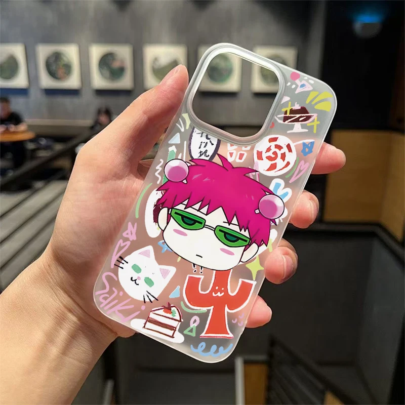 Fashion Popular Manga Japan Male Protagonist Phone Case For IPhone 16 PRO 15 14 13 12 11 Promax Xr Xs Max 7 8 Plus Matte Cover