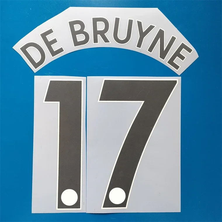 2021 2022 home Premier STERLING DE BRUYNE GREALISH FODEN number for home Hot stamping patches badges