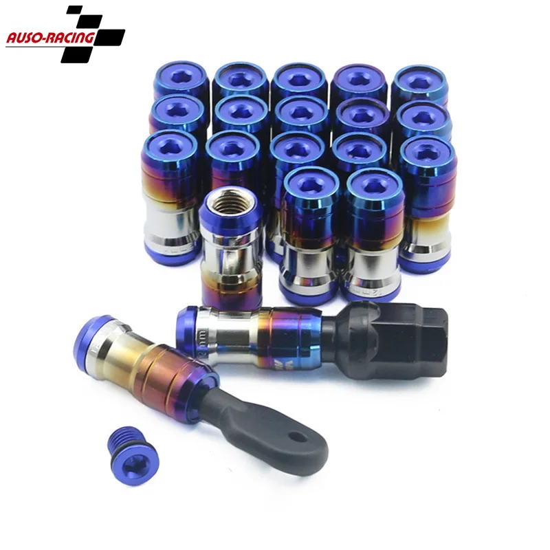 

Thailand Hot Sale Car Modified Rim Anti-Theft Nut/Modified Rim Screw/Anti-Theft Nut Baked Blue12*1.5