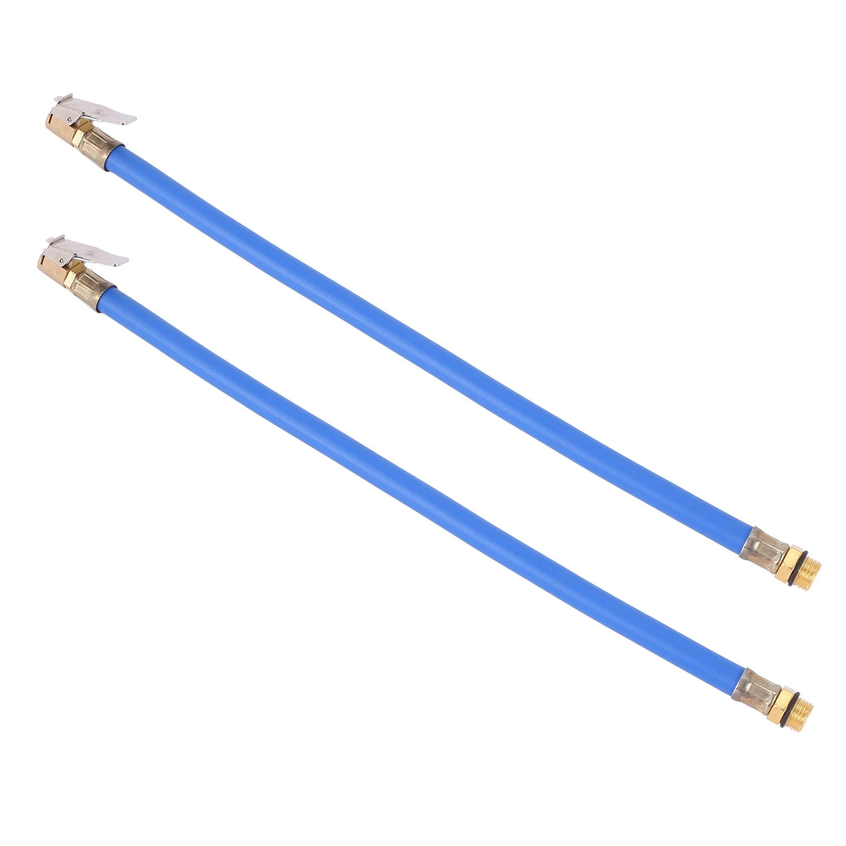 A84E-2X Motorcycle Car Rubber Hose Air Tire Inflator Pump Air Tire Pipe Hose Valve