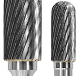 C Type Carbide Rotary Burr 6mm Shank Grinding File For Metal Wood Ceramic Stone Polishing Drilling Tool Router Bit
