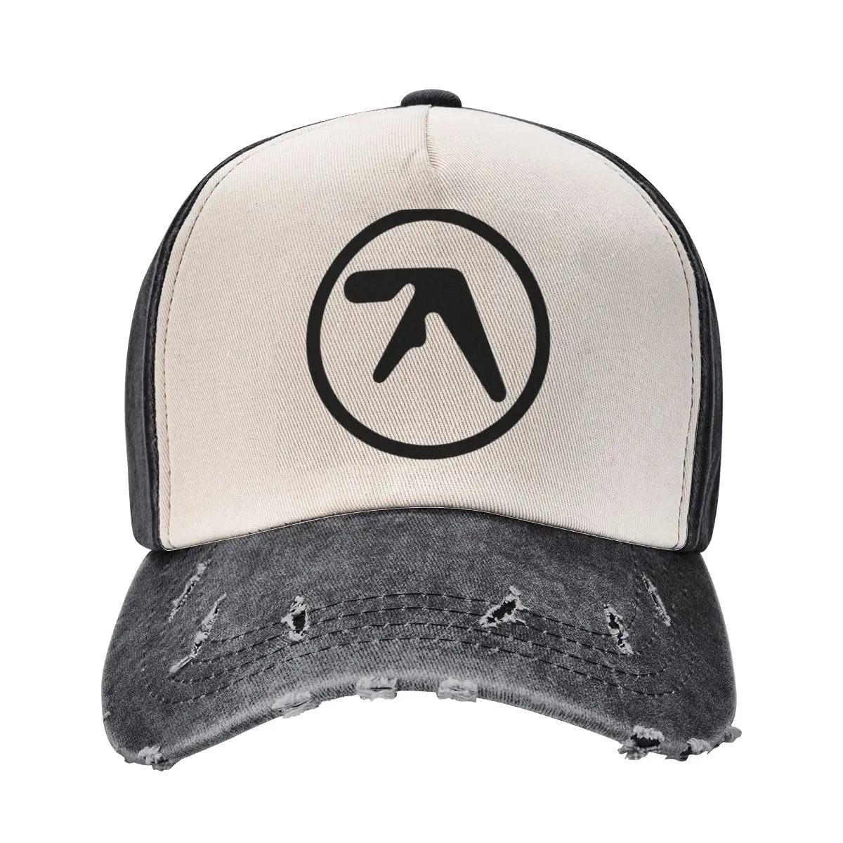 Fashion Electronic Music Aphex Twin Baseball Cap Unisex Distressed Denim Washed Snapback Hat Outdoor All Seasons Travel Hats Cap