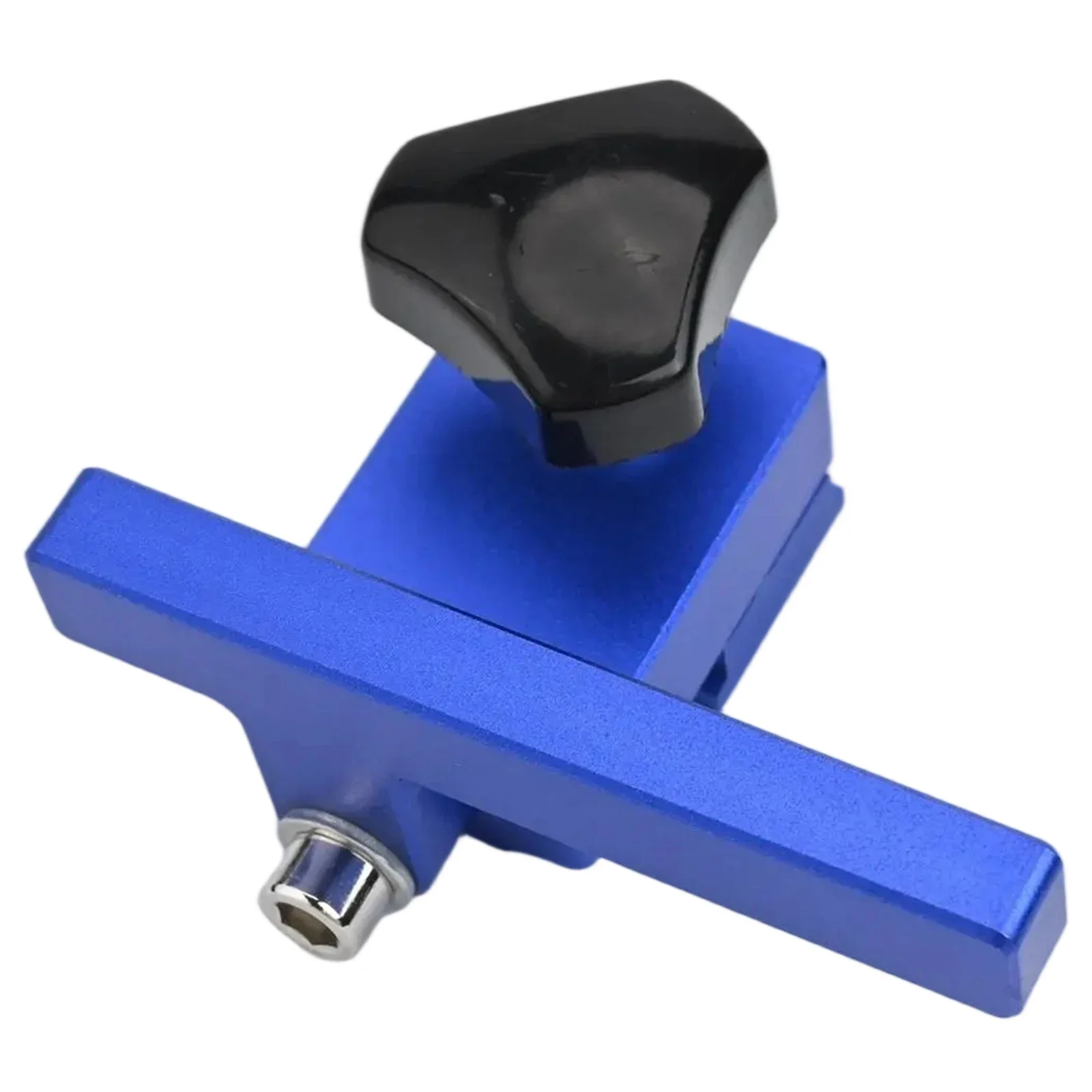 

Fence Flip Stop Mitre Track Stopper Home Improvement Blue Woodworking Fence Limit Tool Ergonomic Design Standard T Track