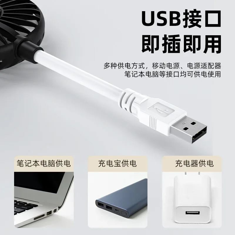 

Portable USB Fan Mini Air Cooler Fan Summer Camping Office Table Fan Ventilador USB Cooling For Power Bank Notebook Computer