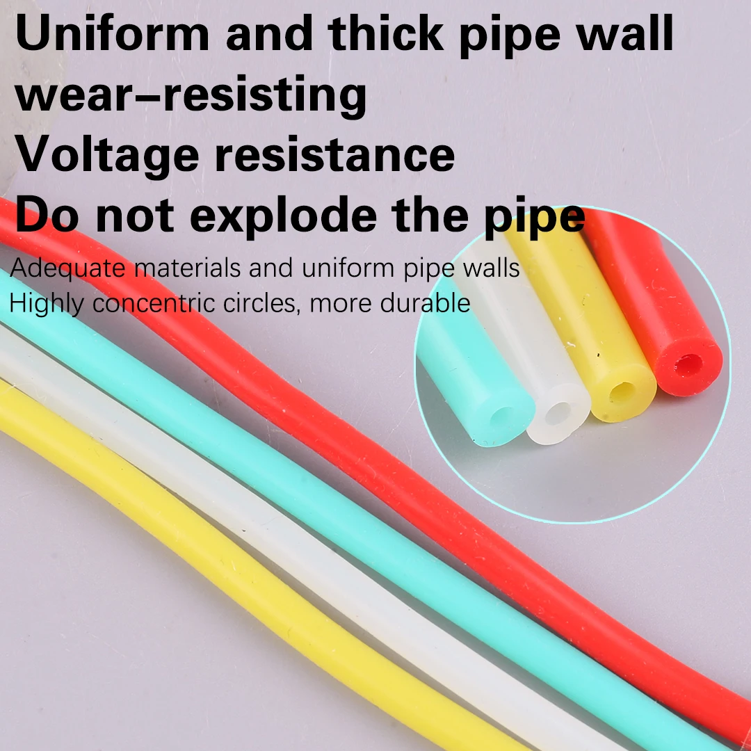 Model samolotu Zabawka Rura olejowa na metanol, rura z gumy silikonowej na metanol, model zdalnie sterowany, samochód olejowy, samolot, kolorowy zbiornik paliwa