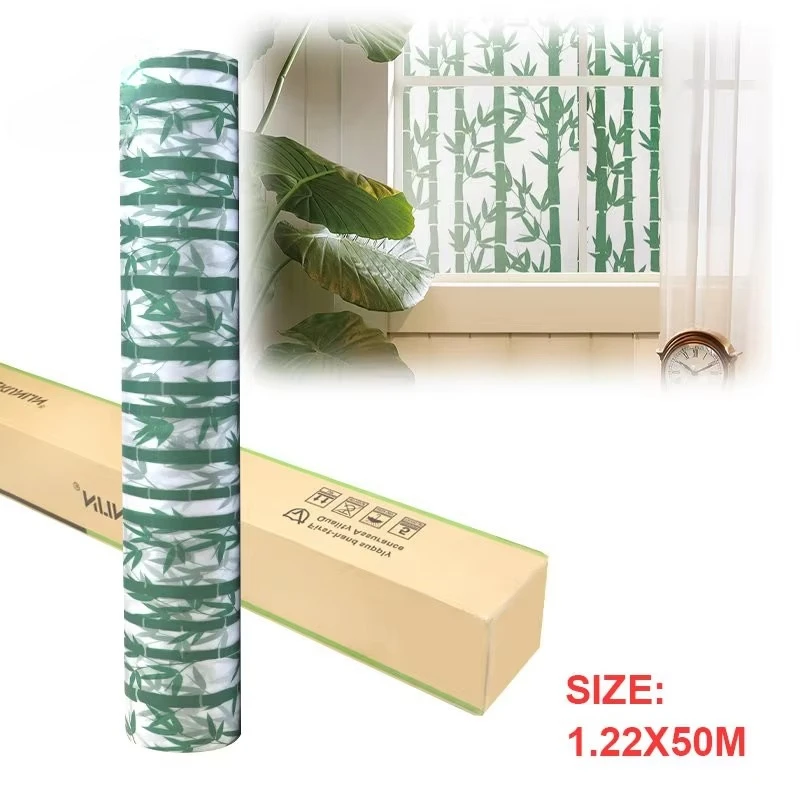 Customize Glass Stickers Quotation Shaped Art Pattern Windows Doors Glass Frosted Sticker