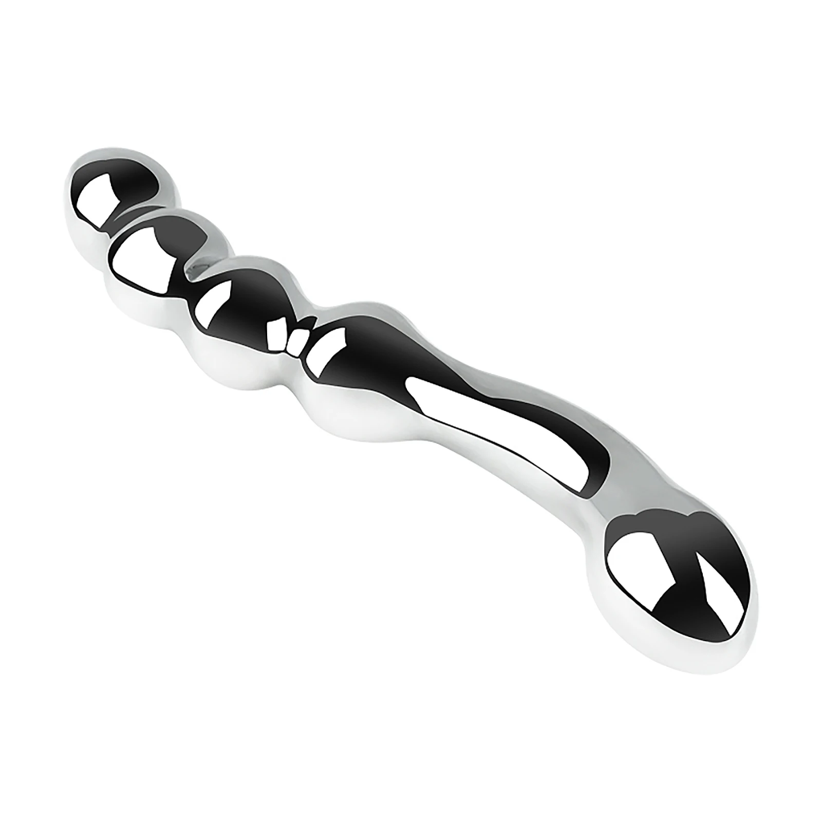 Heavy Stainless Steel Double Head Anal Plug Anus Dilation Wand Prostate Massage Vaginal Stimulate Long Butt Plug Bdsm Sex Toys