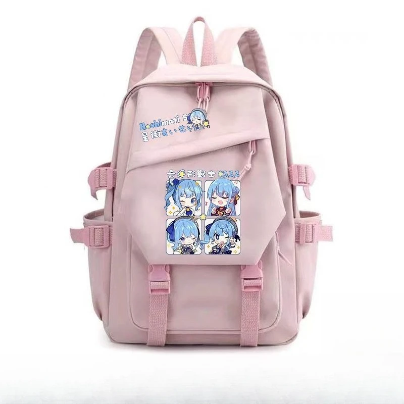 Hoshimachi Suisei Tasche, kreativer, hochwertiger, zweidimensionaler Animations-Cartoon-Druck, tragbare, einfache Reisetasche mit großem Fassungsvermögen – Detail 2