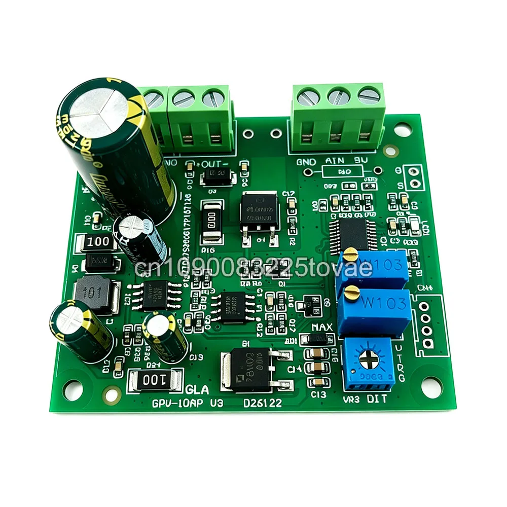 Single/Dual Channel Proportional Solenoid Valve Controller Amplifier Driver Board with Adjustable Current, 0-5V/0-10V/PWM Input