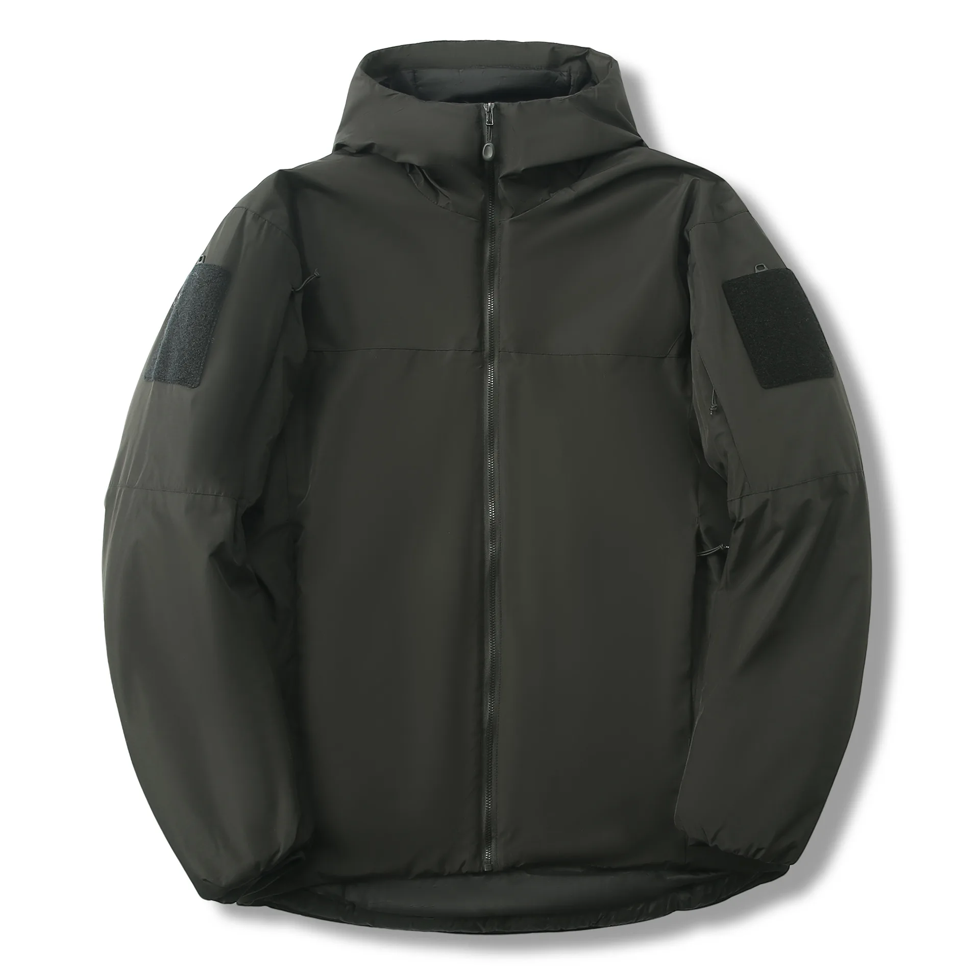 Chaqueta con capucha impermeable y a prueba de viento para hombre, chaqueta cálida y ligera para exteriores, adecuada para una variedad de escenarios