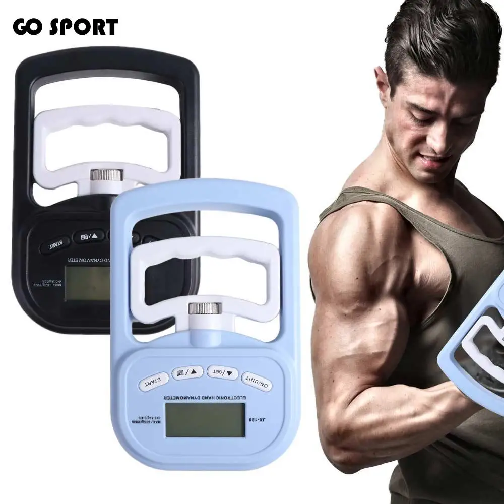 

Electronic Grip Strength Tester 396Lbs/180Kg LCD Screen Digital Hand Dynamometer Measurer Type-c/battery