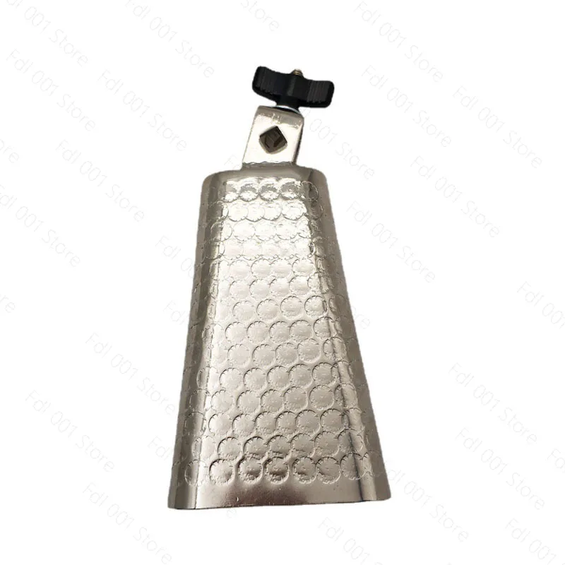 Latin Percussion Cowbell, Hand Hammered Rock Bell for Drum Set, Band Practice and Studio Recording
