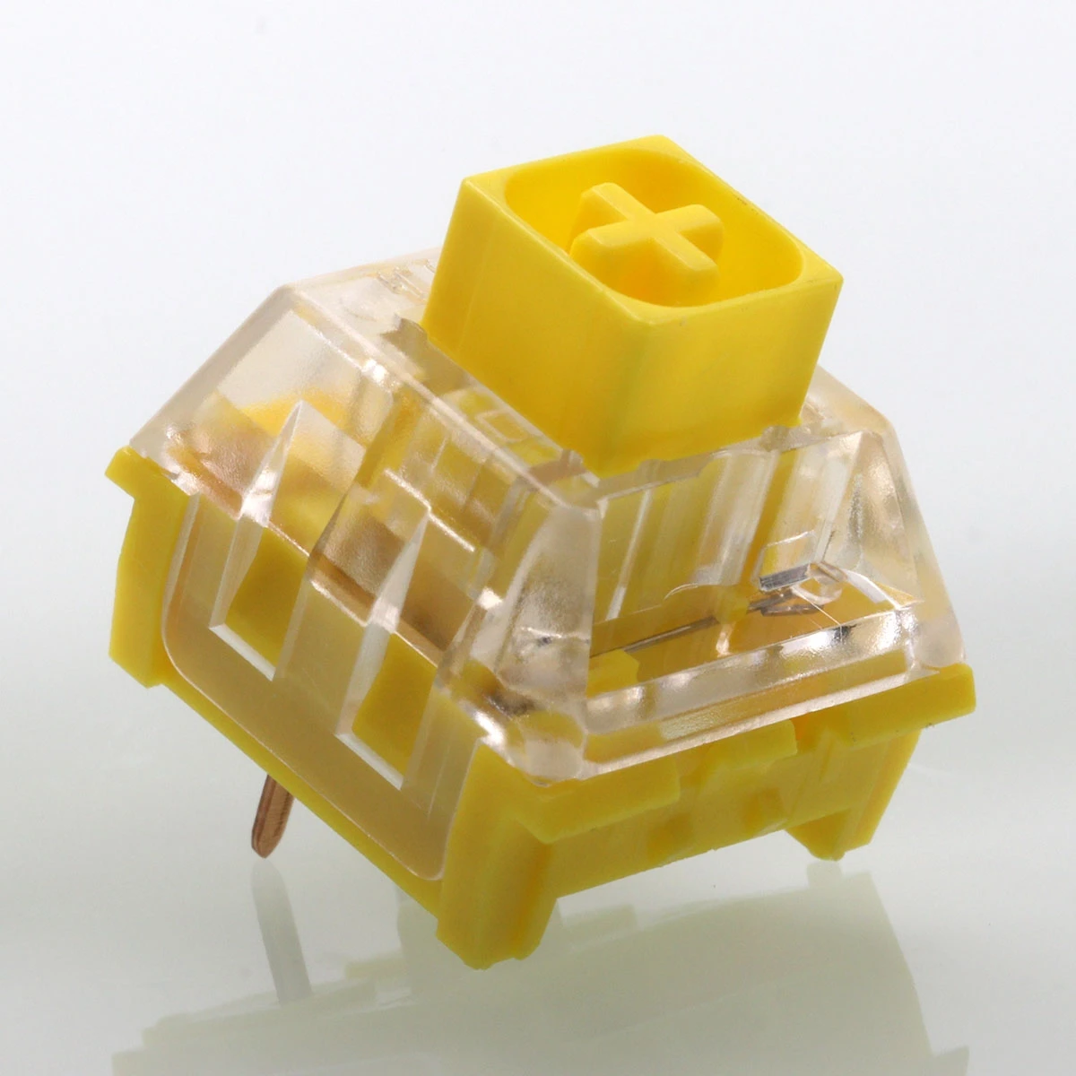 Kailh Chinese Yellow Switch 55g Tacile 3 Pins HotSwap Box Switches For Mx Gaming Mechanical Keyboard 기계식 키보드 축