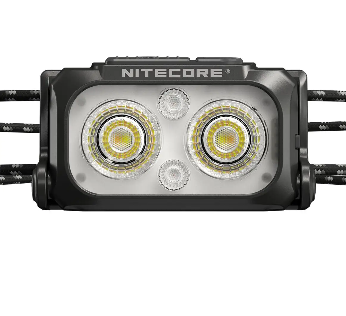 Nitecore NU25 MCT UL 400LM كشافات أمامية خفيفة الوزن للغاية ومتعددة الألوان ودرجة حرارة قابلة لإعادة الشحن وبطارية مدمجة