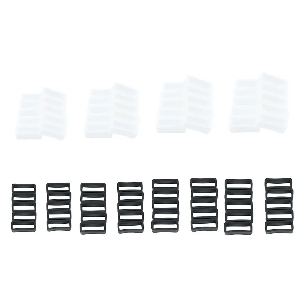 10set Black Siliccone Loops Tool Sport Braclet Watch Phone Holder