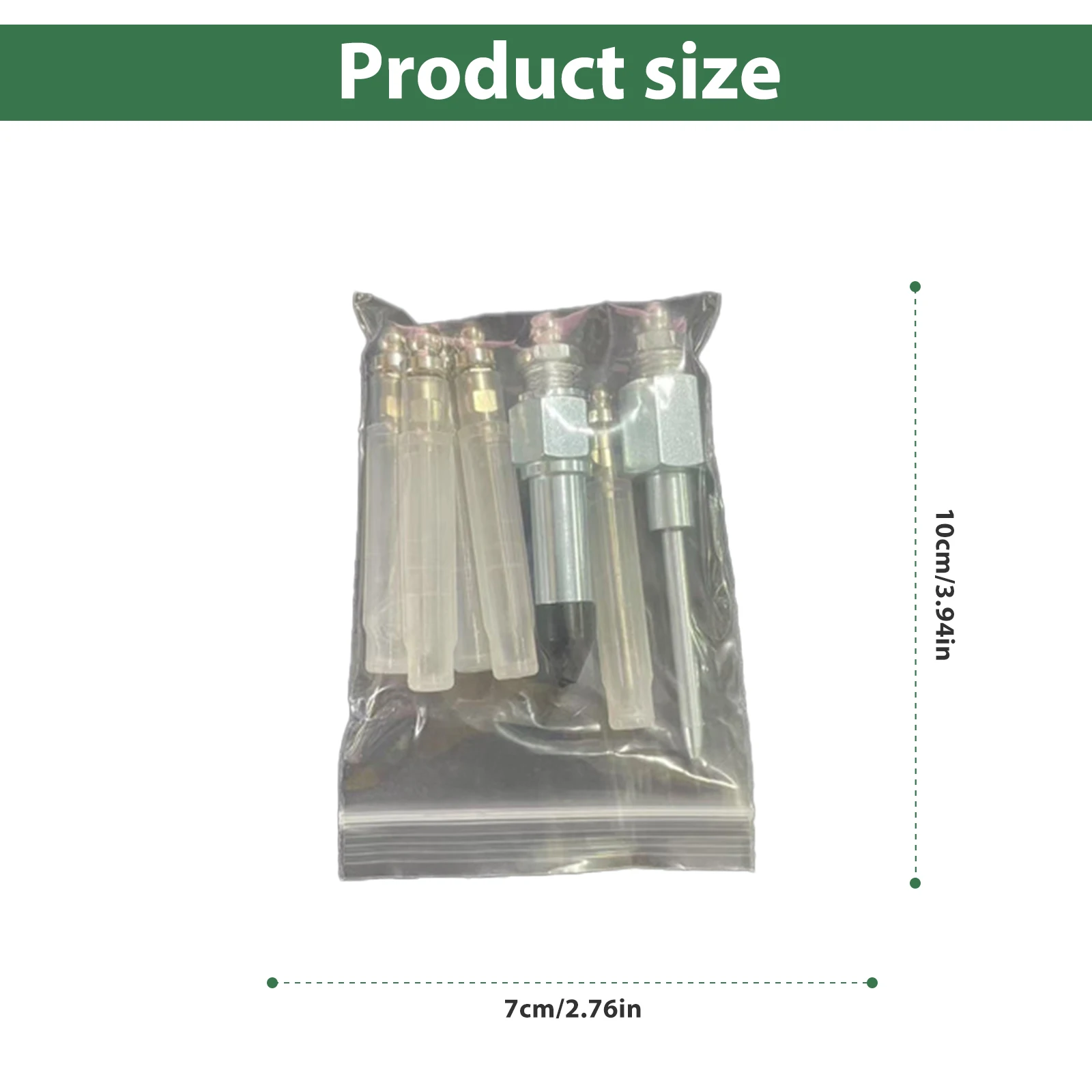 

7Pcs Grease Gun Coupler Kit with Needle Adapter for Grease Fitting Zerk Nipples Universal Grease Gun Coupler Set