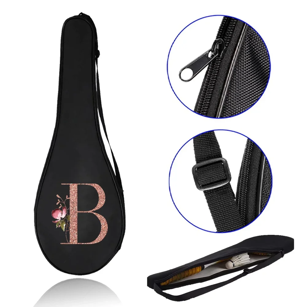 Multi Functional Badminton Racket Bag with Large Storage Space Convenient Shoulder and Back Design Wear-resistant Waterproof