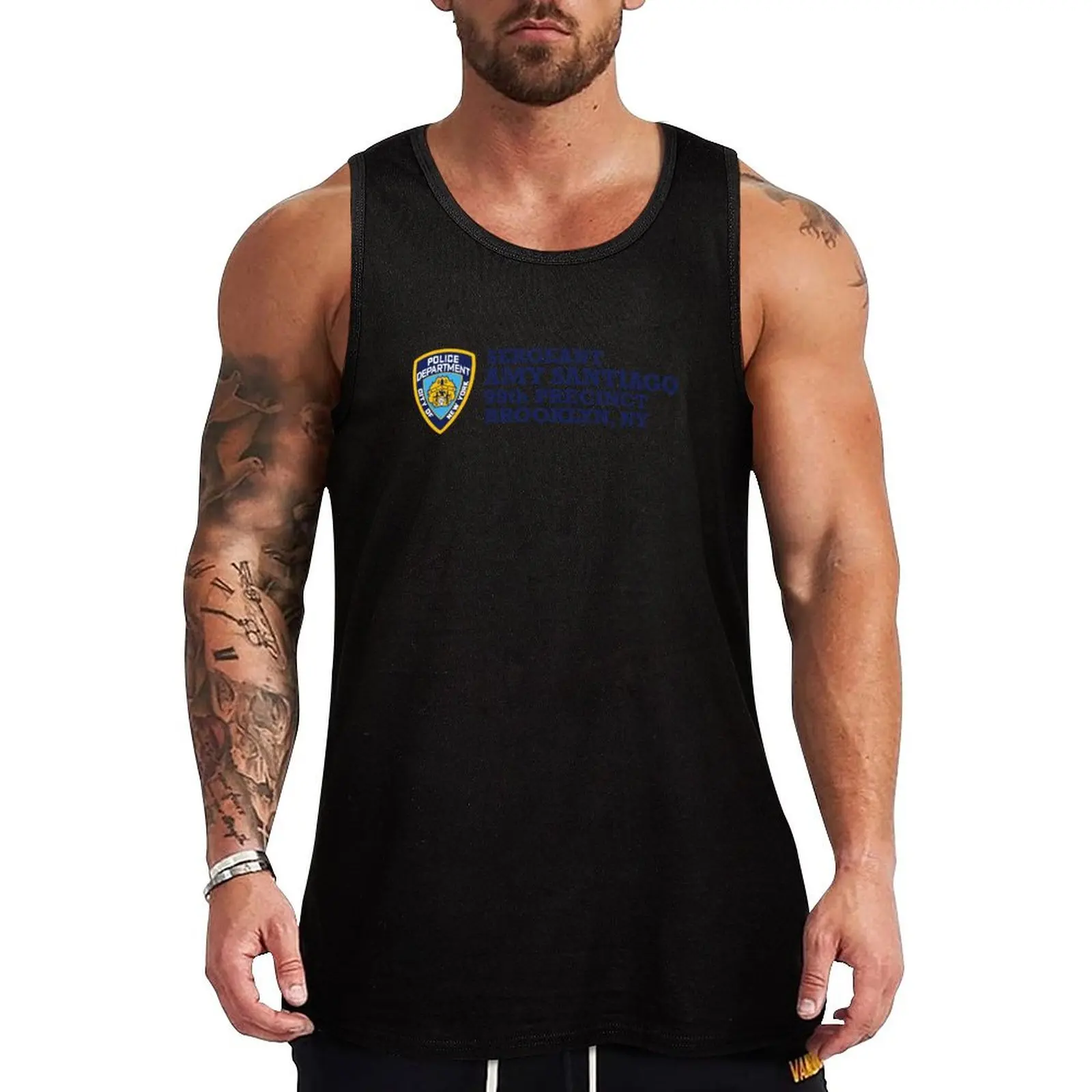

Sergeant Amy Santiago Tank Top Vest for boy bodybuilding man sleeveless jackets