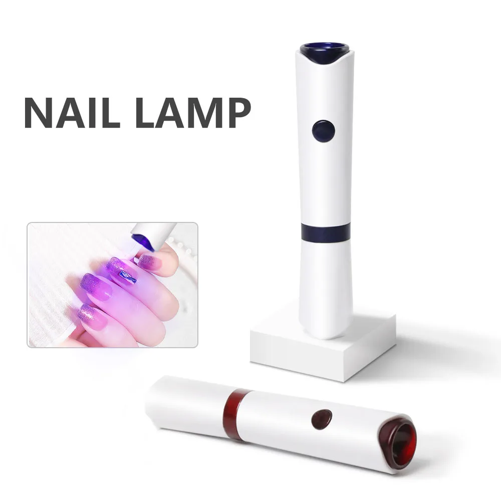 LINMANDA Mini Flute 3 UV LEDs Gel Nail Polish Dryer Lamp Professional 3W Nail Phototherapy Machine USB Manicure Tool Equipment