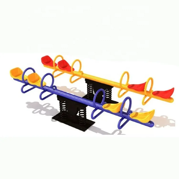 

Factory Direct Outdoor Seesaw for Kids Plastic and Metal Indoor Play Equipment for Garden School Adventure Park Kindergartenprom