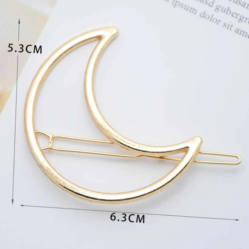 Metal Hairpin Sweet Barrette Small Bobby Pin Vintage Hair Clip Women Girls Women Hair Edge Clip Hair Styling Accessories