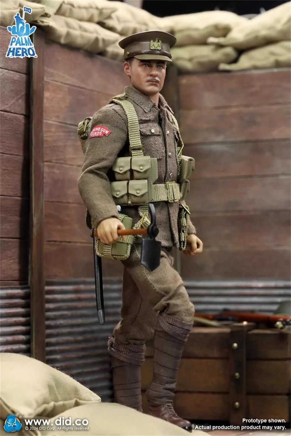 Figurine d'action mobile, World One The British Soldier, Butter Male Brown, ensemble complet, 6 ", Fans1, DID XB80028, meilleure vente, 1/12