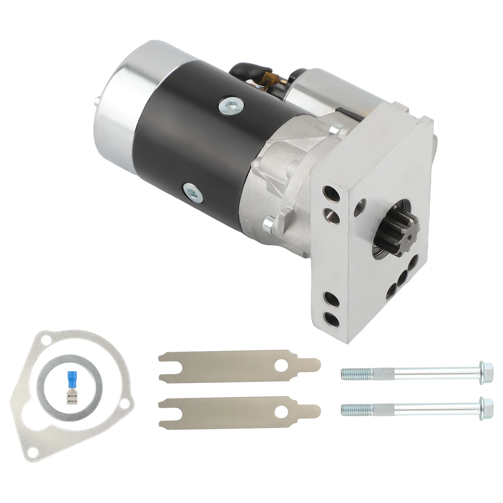MAXPEEDINGRODS мини стартер 3HP подходит для Chevrolet Chevy 168 153 зуб V8 высокий крутящий момент SBC BBC 18493 маленький блок 18493
