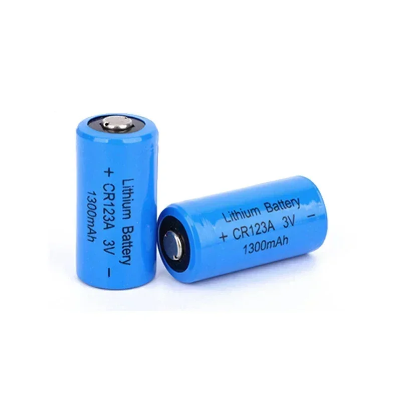CR123A 1300mah 3V แบตเตอรี่แบบใช้แล้วทิ้งแบบชาร์จไฟได้สําหรับ GPS ระบบรักษาความปลอดภัยกล้องอุปกรณ์การแพทย์