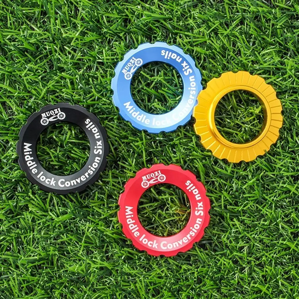 

6 болтов, адаптер с центральным замком для велосипеда, ось 44 мм, алюминиевый сплав, велосипедная ступица, центральный замок, преобразование, процесс анодирования