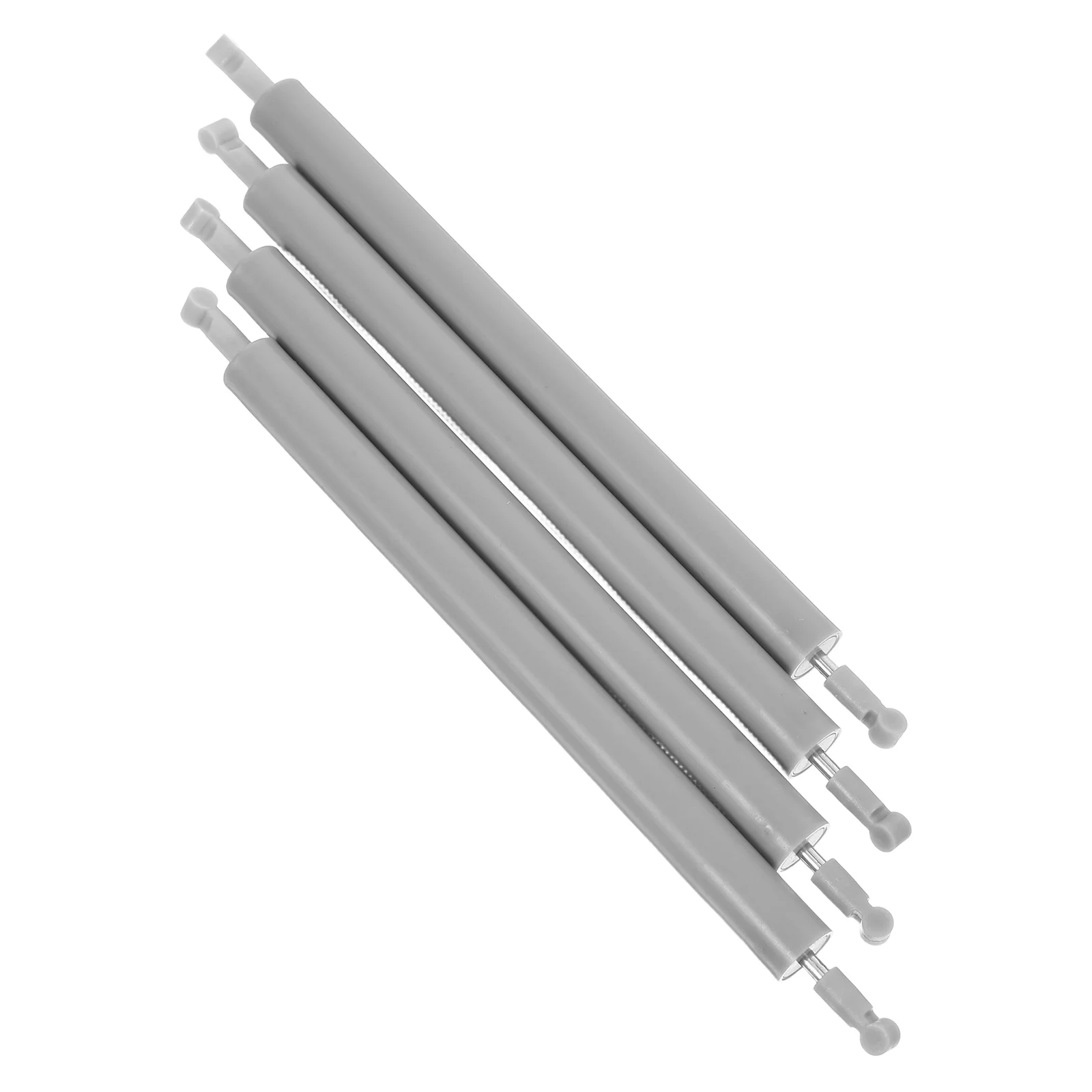 

4 Pcs Trash Can Damper Hydraulic Buffer Cabinet Door Hinges Soft Close Dampers Closet Furniture Damping White Anti Slam