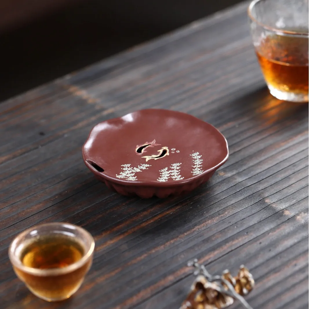 Yixing Zisha Trays Are Always In Stock, Featuring Hand-Carved Trays, Kung Fu Sets, Ceremony Accessories, And Chinese-Style Small