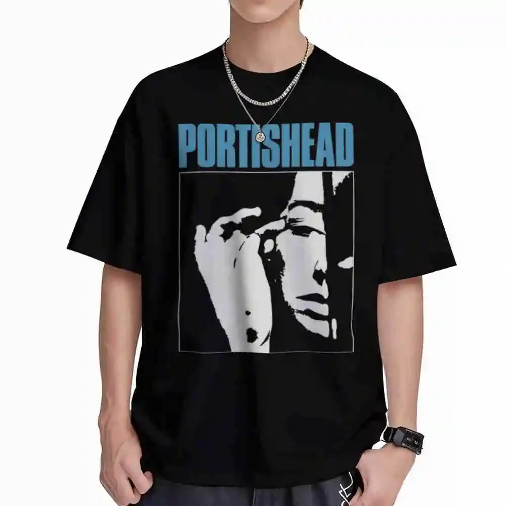 Portishead Retro 90s Short Sleeve Tee 100% Cotton T-Shirt