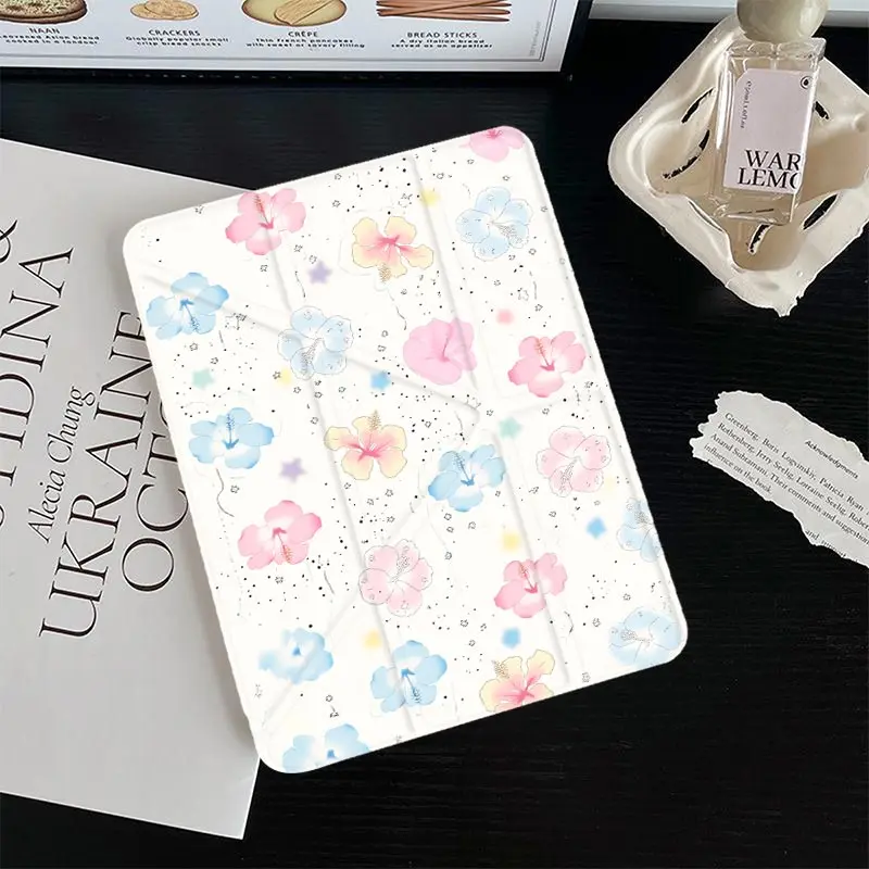 Y-Shape 3 Fold Protective Case For IPad Mini6 8.3 air3 10.5 Pro 11 2020 iPad A16 2025 11th Air11/13 iPad10.2 7/8/9th 4/5 10.9
