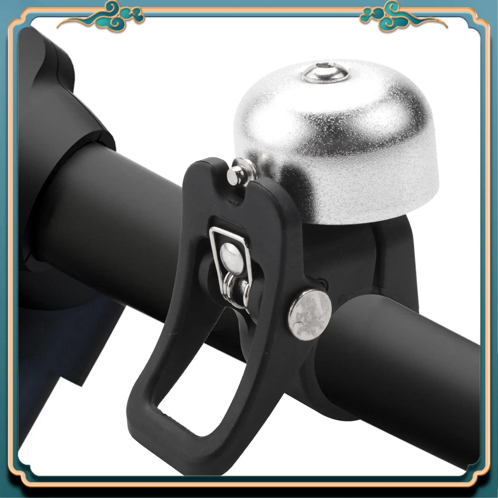 

Latest Aluminum Alloy Scooter Bell Horn Ring Bell With Quick Release Mount For Xiaomi Mijia M365 Electric Scooter Acessory