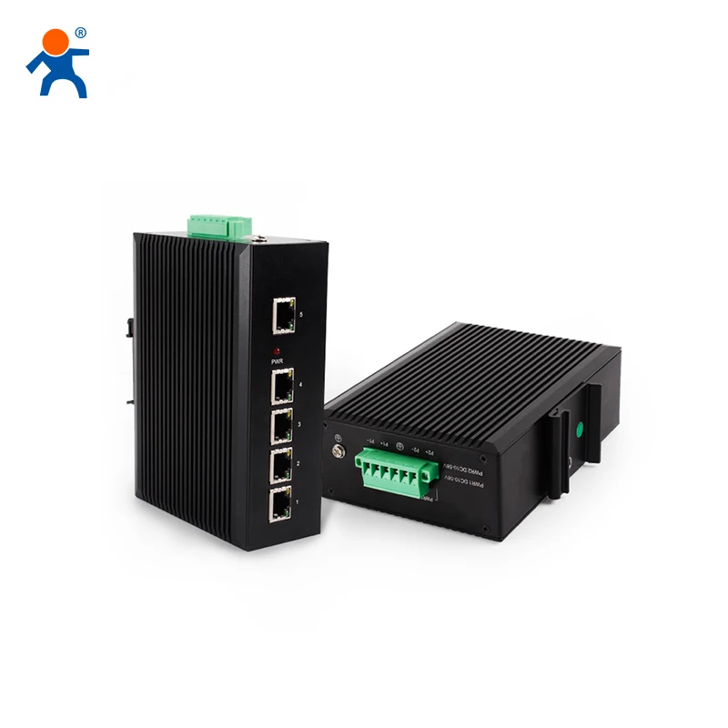 

USR-SDR050 Промышленный коммутатор Ethernet с 5 портами LAN 10/100M