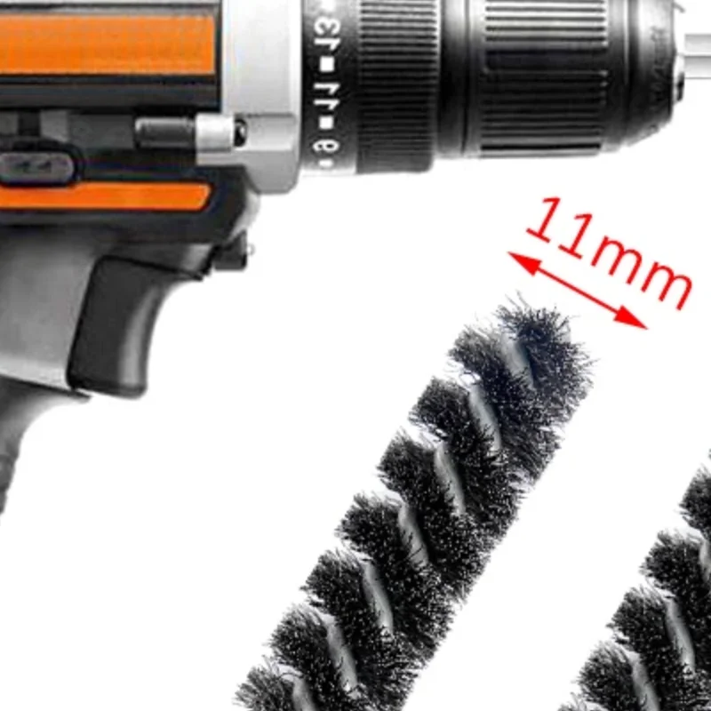 Golf Clubs Head Hosel Brush Electric Drill Wire Brush Hexagonal Rod Golf Iron Head Rust Remover Brush Golf Club Cleaning Polish