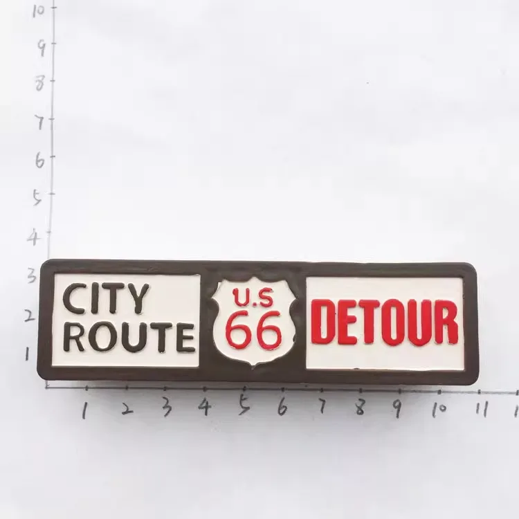 

3d US Route 66 landscape Design Creative Refrigerator Magnet Travel souvenir craft gift