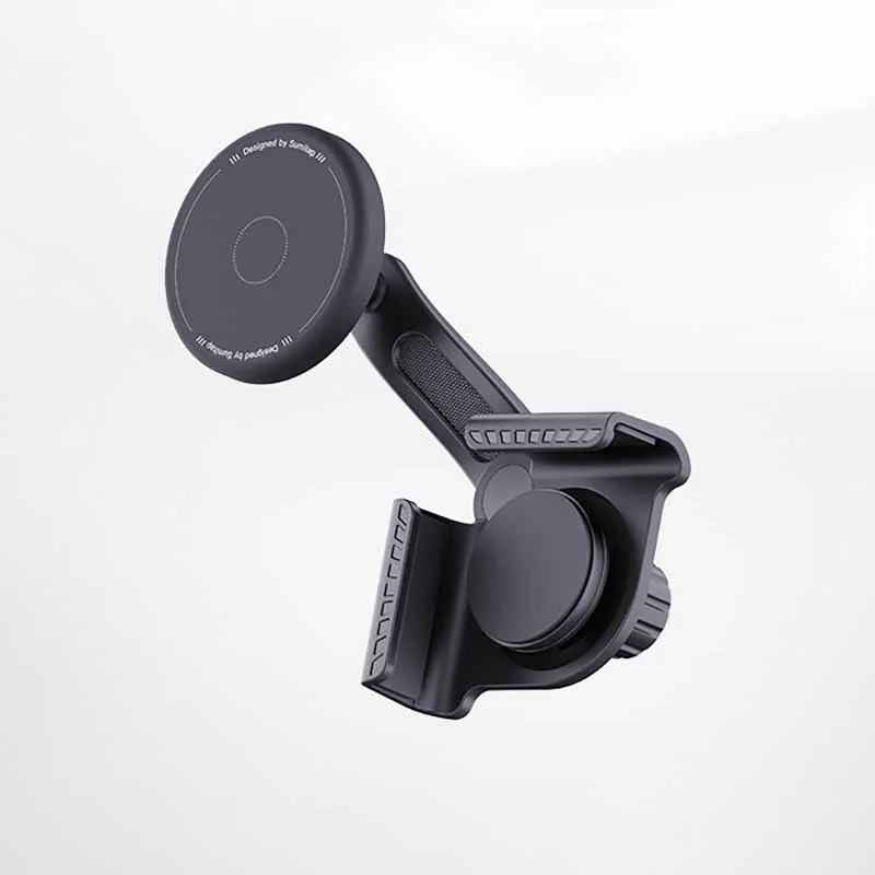 

Aluminum Alloy Car Phone Holder Bracket Adjustable Multi-Angle Clasp Style Accessory for Arc Screen Mobile Phone Universal Mount