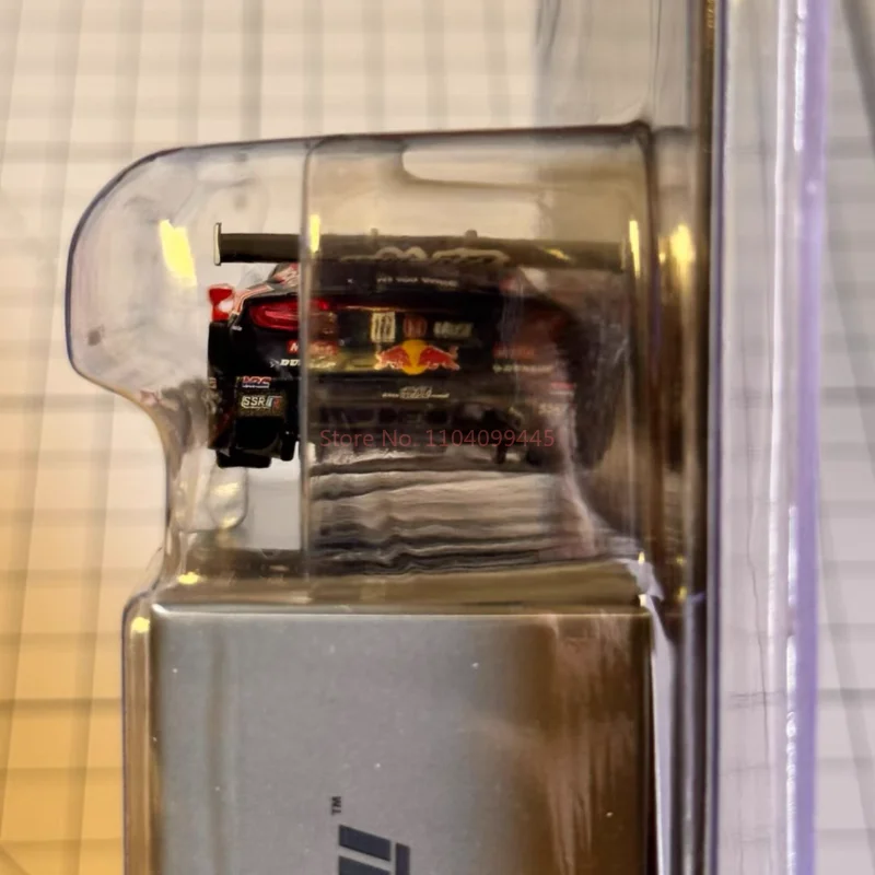 Mini Gt originale 1:64 Nsx-Gt Tipo S Gt500 # 848 Rb Black Diecast Model Car Edizione limitata Boy Collect Decorare regali