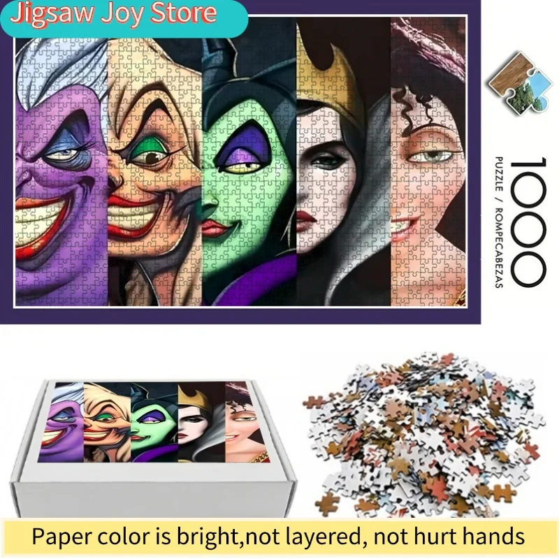 

Набор головоломок Disney, 50 см × 70 см (19,69 дюйма × 27,56 дюйма), художественная головоломка для взрослых, большая головоломка, подарок, развивающая игрушка