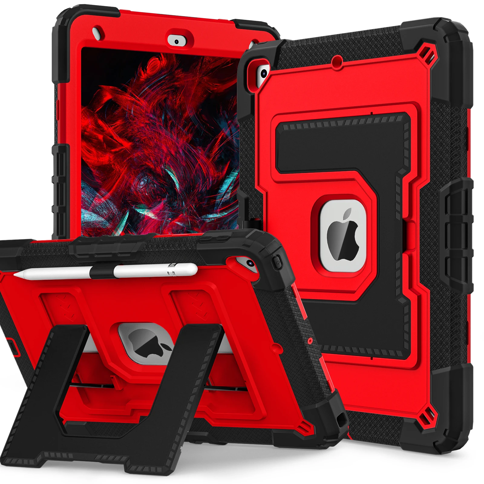 Tablet Protective Case C5 Models Are Suitable for iPad 10.2Inch 7Th 8Th 9Th (2019/2020/2021) with Stand 10 Colors Available
