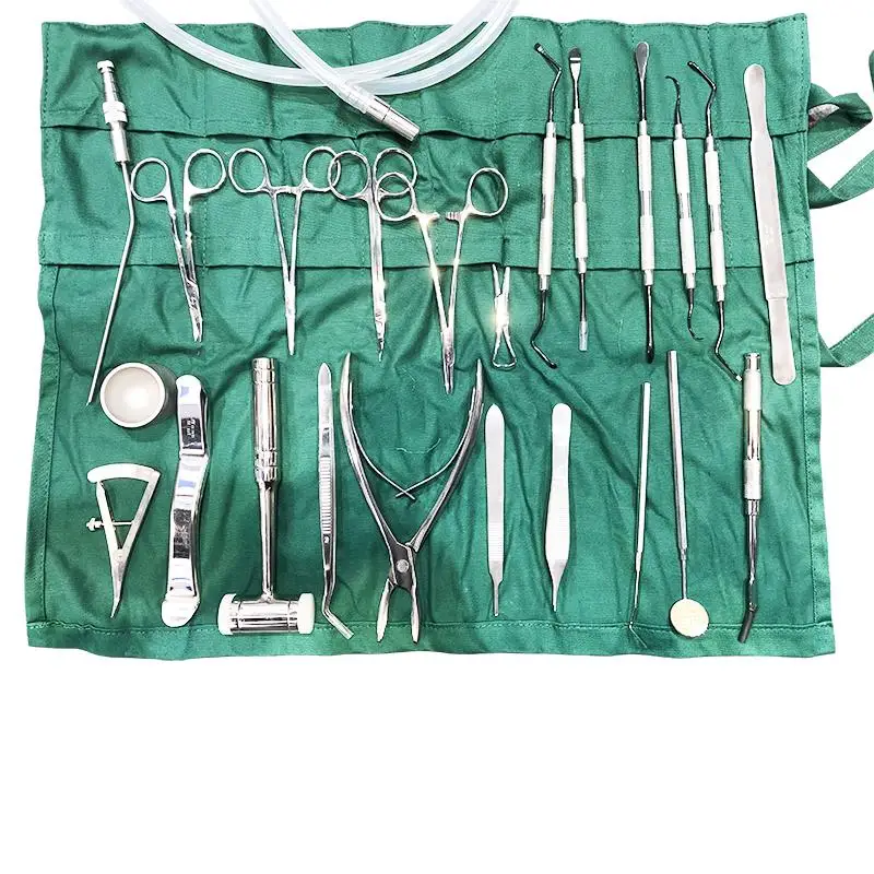 Implant Surgery Kit Dental Dentistry Surgical Instruments Set of 26Pcs