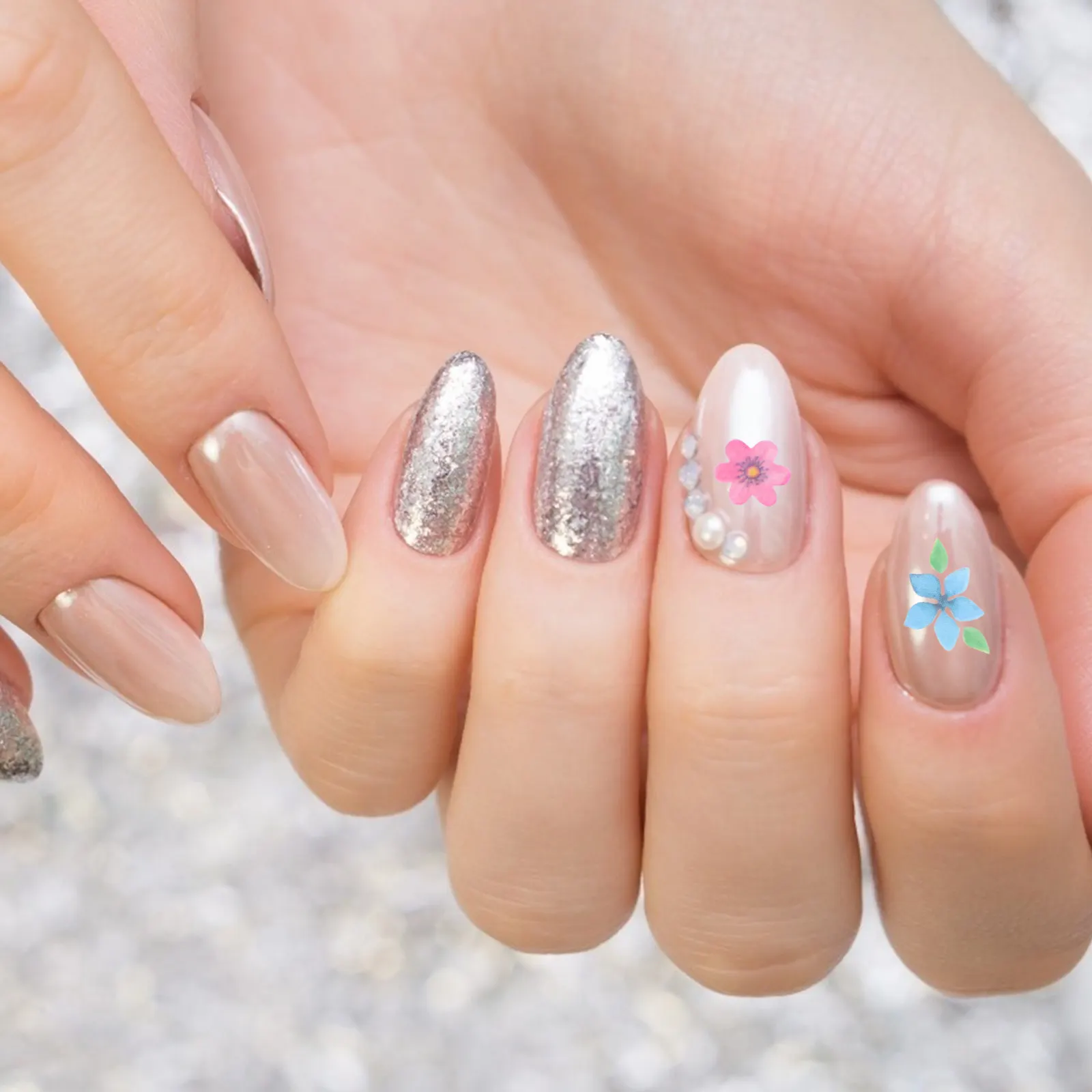 

6pcs 6 Sheets Nail Art Butterfly Stickers Sliders Design Decorations Glamorous Manicure Accessories Nail Salon Craft Ideas Eco