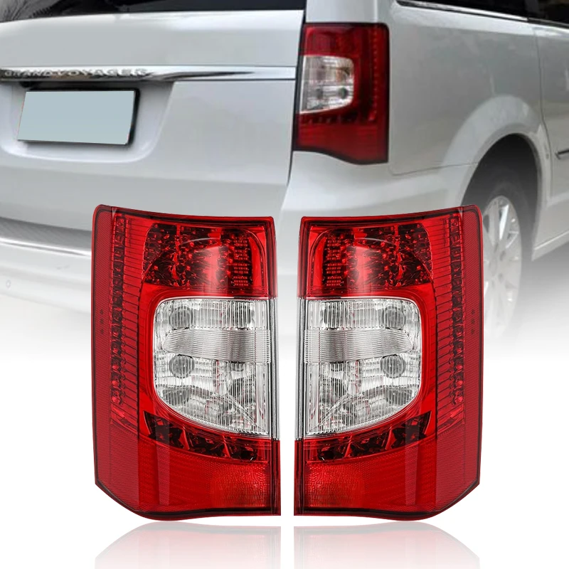 

LED Tail Lights Assembly For 2011-2016 Chrysler Town and Country Rear Bumper Tail Lamp Brake Stop Reverse Light Left and Right