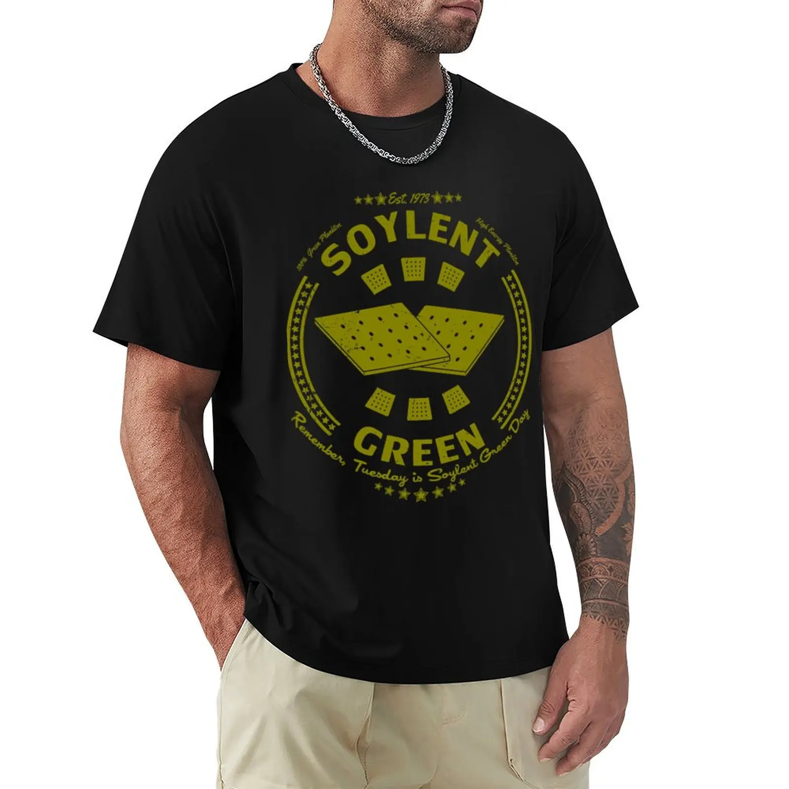 

Soylent Green T-Shirt Urban Style Casual Short Sleeve Top