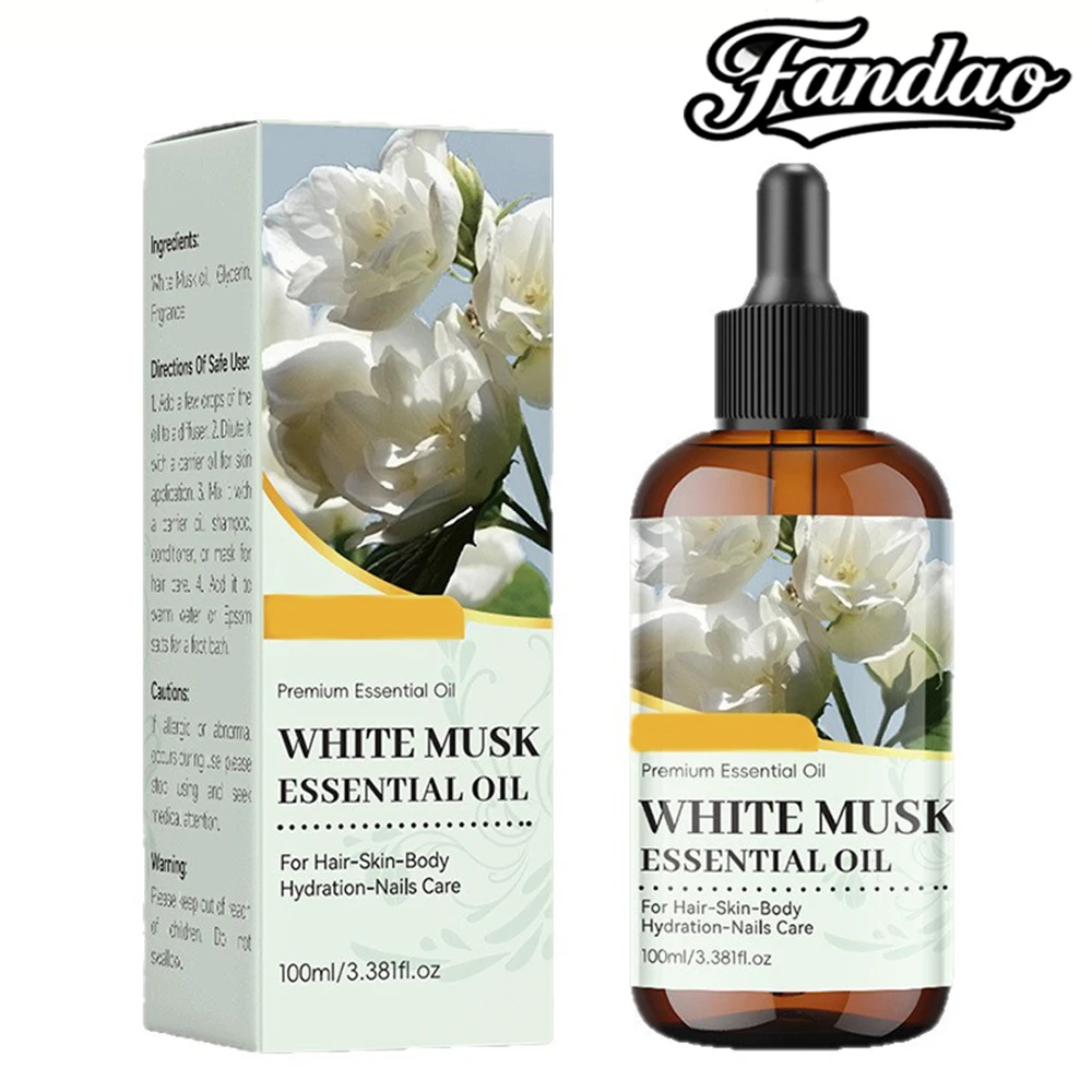

Skin White Musk Essential Oil Moisturizing Nourishing And Skin-Softening Massage Oil Hair Care And Body Massage Essential Oil