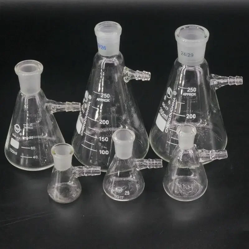 10ml 25ml 50ml 100ml 250ml 500ml 1000ml #10 #14 #19 #24 #29 szkło borokrzemianowe próżniowe szlifowanie usta filtracja przyssawka — zdjęcie produktu 6