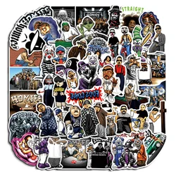 50pcs Street Clown Homie Stickers Phone Case Suitcase Guitar Retro Sticker DIY Scrapbooking Material Vintage Journal Accessories