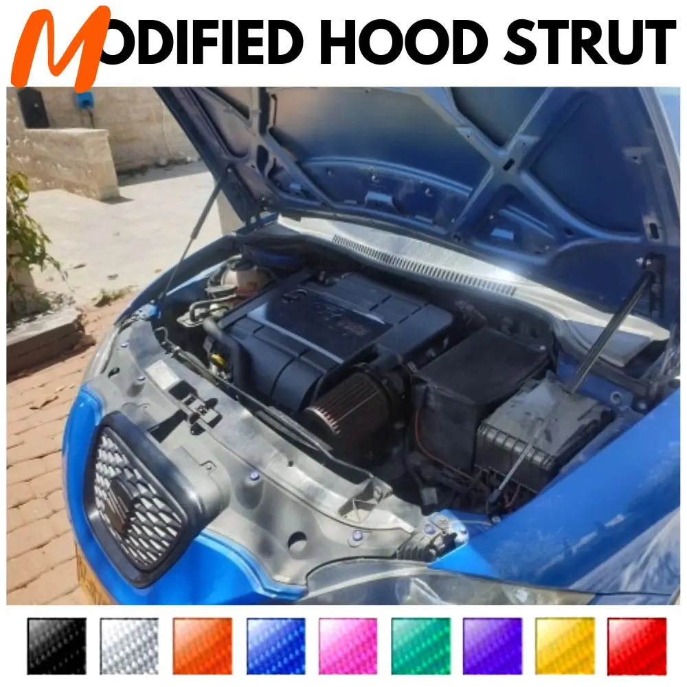 

Front Hood Struts for Seat Leon Mk2 (1P) 2005-2012 Shock Lift Supports Bonnet Gas Dampers Springs No-Drill